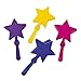 Fun Express - Star Shaped Clappers (12pc) for Birthday - Toys - Noisemakers - Misc Noisemakers - Birthday - 12 Pieces
