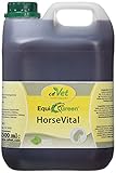 cdVet Naturprodukte EquiGreen HorseVital 2,5 Liter - Pferde - Leistungsfähigkeit - intakte Haut + glänzendes Fell - Verdauung - Stoffwechsel - Versorgung mit Mikronährstoffen - Entgiftungsorgane -, 42