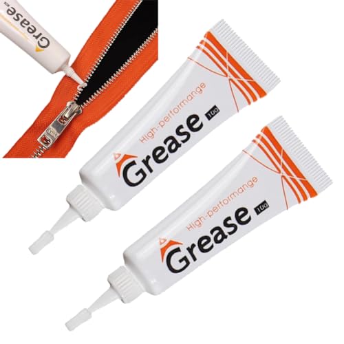 Gleitmittel Mit Reißverschluss - 2pcs Wachs für Reißverschluss, Snap and Zipper Lubricant, Zip Wax für Bootspflege, Segeltuch, Neoprenanzug