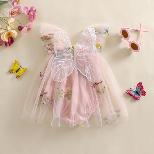Disfraz bebé niña mariposa hada 6-9 meses miniatura 3