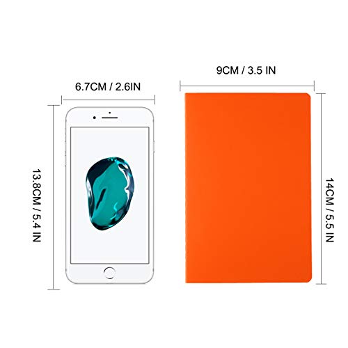 Xyark Small Pocket Colorful Notebook Journal Bulk, College Ruled Lined Paper, Travel Journal Set For Traveler, Kids, Students And Office, Writing Diary Subject Notebooks, 3.5×5.5 Inch, 12 Pack #TOP5