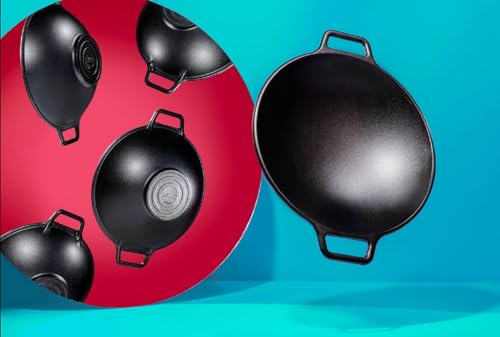 Lodge BOLD 14-inch Cast Iron Wok thumbnail 2