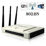300Mbps 802.11N Wireless Cable Router with 3 Antennas & 5 Ethernet Port - High Speed