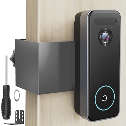 Anti-Theft Video Doorbell Mount Compatible with Aosu, No Drill Doorbell ...