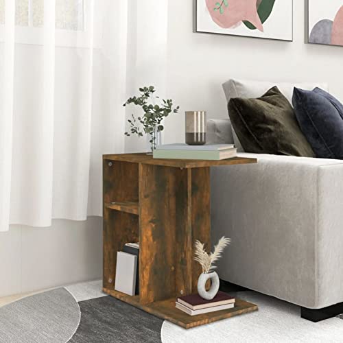 Table de salon bois multicouche compacte, petite table d'appoint polyvalente salon et bureau. - 2