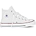 Converse Chaussures de Sport Unisexes en Toile pour Enfants Chuck Taylor Allstar avec Un Autocollant de 7kmh Blanc 15048 30