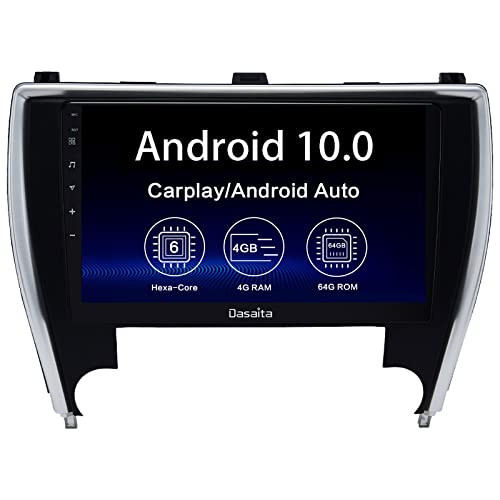 Top Brands Dasaita 10.2" Android 10 Radio for Toyota Camry 2015 2016 2017 Bluetooth Stereo GPS Navigation Android Auto Head Unit 1280 X 720 HD Wireless Carplay WiFi DSP