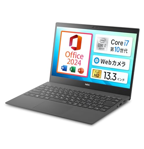 NEC VersaPro / 13.3�^ �m�[�gPC / Win11 / MS Office 2024 / CPU:��10����Core i7 / ������:16GB / SSD:256GB / Web�J��������/�t��HD/USB Type-C�AHDMI�[�q/