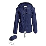GesOes Damen Winterjacke Skijacke Snowboardjacke Tailliert Motorradjacke Baumwolle Weste Frauen Damen Winter Warm Weste Atmungsaktiv Winddicht Outdoor-Jacke Navy XXL