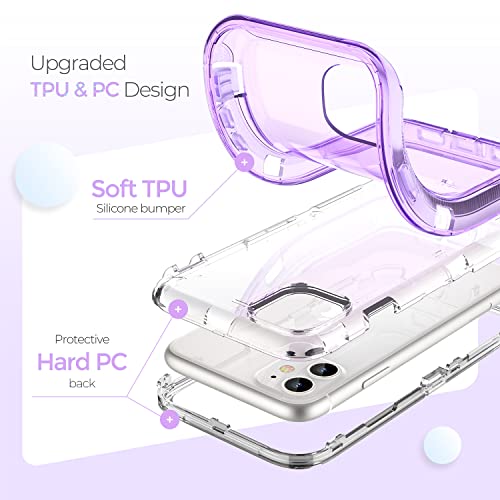 ORIbox Case Compatible with iPhone 11, Heavy Duty Shockproof Anti-Fall Clear case - image 3