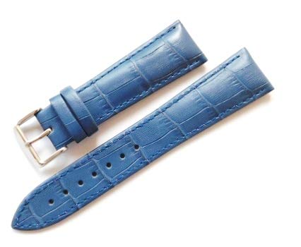 20mm Stech Padded Leather Strap for Watch (Blue Bamboo) (B07KDR6QGG) Amazon Price History, Amazon Price Tracker