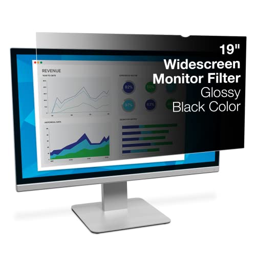 3M Privacy Filter for 19" Widescreen Monitor (PF190W1B) (16:10)