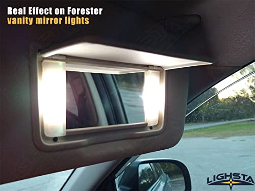 Kit LED interior blanco súper brillante 8 piezas para Subaru Forester miniatura 7