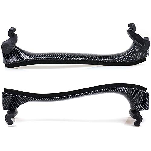 Nanyi Violin Shoulder Rest 1/2 Collapsible Adjustable 1/2 Size Violin Niversal Type Violin Parts Soft Safety Easy To Use, High Strength Sponge Grid Pattern #TOP2