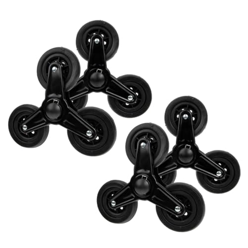 Roues Triangulaires pour Chariot Robustes - Kit de Remplacement Haute Résistance