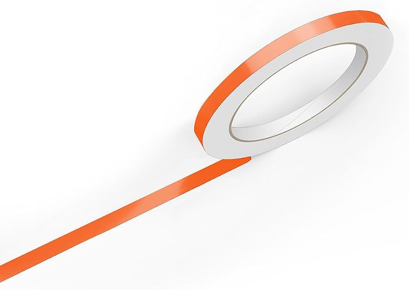 Fita de Pinstripe em Vinil 3M 50 Laranja Brilhante – 0,32 cm x 45,72 m