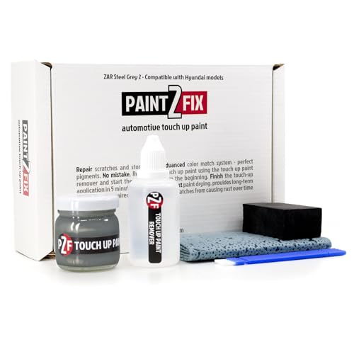 ZAR Steel Grey 2 Touch Up Paint Kit for Hyundai 1.35 fl oz