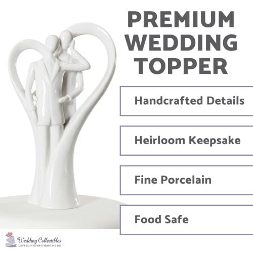 Wedding Collectibles 707570 Gay Silhouette Of Love Wedding Cake Topper thumb #1
