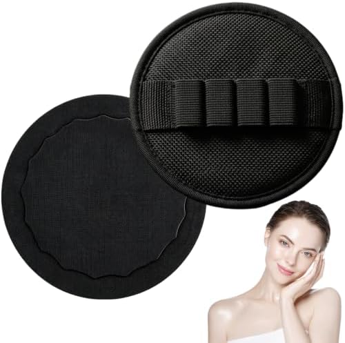Vivanchor Exfoliating Glove, 2026 New No Pain Exfoliating Bath Scrubber Glove, Deep Cleansing Body, Efficient Removing Dead Skin, Gentle Exfoliating Glove for All Skin Types (2Pack - Black)