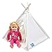 Bluenido Princess Teepee Tent Dollhouse Perfect for 18" American Girl Dolls+