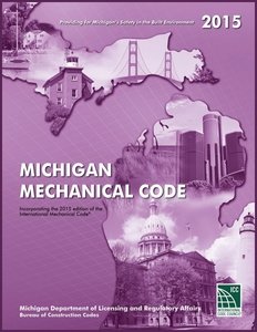 2015 Michigan Mechanical Code 1609836804 Book Cover