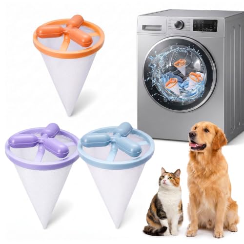 Image of Washing Machine Lint Catcher, 2026 New Floating Washer Filter (3) | Portable, For Pet Owners, Washer Lint Filter, Durable