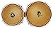 Latin Percussion LP201A-2 Bongo Drum Natural / Chrome