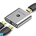 Produktbild HDMI Switch VENTION 2 IN 1 Out Umschalter Aluminium 4K HDMI Splitter 1 auf 2 HDMI Switcher Unterstützt Bidirektional HD 3D 1080P für Xbox/PS4/HDTV/Blu-Ray/DVD/Player Monitor Usw