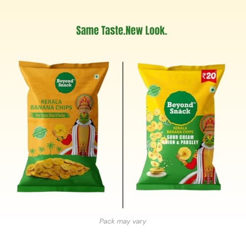 Image of Beyond Snack Kerala Banana Chips - Sour Cream Onion & Parsley 26 /25