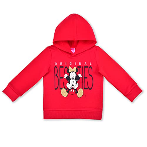 Image of Disney Minnie Mouse Girls Hoodie and Leggings Pants Set for Infant, Toddler and Little Kids