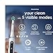 Oral-B iO5 Electric Toothbrushes for Adults, 2 Toothbrush Head & Travel Case, 5 Modes with Teeth Whitening, UK 2 Pin Plug, White