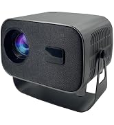 [360° Adjustable Bracket and Ceiling Mountable] yleegs 4K Projector with WiFi and Bluetooth, Moto...