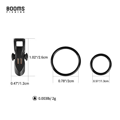 Booms Fishing HK1 Magnetic Hook Keeper, 4pcs - Thumbnail 7