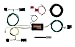 CURT 56274 Vehicle-Side Custom 4-Pin Trailer Wiring Harness for Select Jeep Renegade