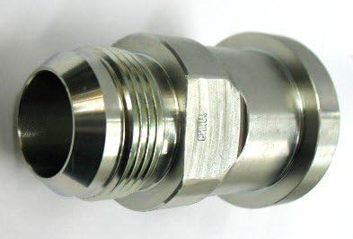 AF 600-16-16 - 1 Male JIC (1-5/16''-12 Threads) X 1 Code 62 Flange (1.875'' Diameter X .375'' Thick)