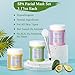 Pjordo 3Pack Clay Mask, Turmeric Vitamin C, Avocado, Rose clay mask for face, Face Mask Skin Care for Deep Cleaning Reduce Blackheads Dark Spots, Spa Gifts for Women, 3.17 Oz Each