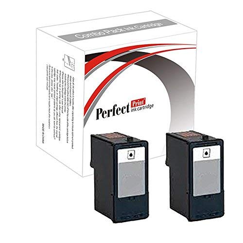 2 Black Compatible Reman Ink Cartridges Replace For Lexmark X2480 X2580 X3480 X3580 X4580 Z1380 Z1480 Z738