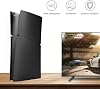 Placas frontales delgadas para PS5 Slim Edición Digital, cubierta de reemplazo y panel accesorio compatible con consola PlayStation 5, carcasa frontal (Negro) 4