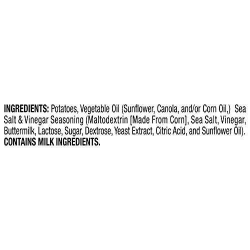 Miss Vickie's Sea Salt & Vinegar Flavored Kettle Cooked Potato Chips, 1.375 Ounce Bags (Pack Of 64) #TOP3