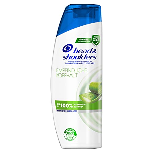 Head & Shoulders Empfindliche Kopfhaut Anti-Schuppen Shampoo, Bis Zu 100% Schuppenschutz, 300ml Cover
