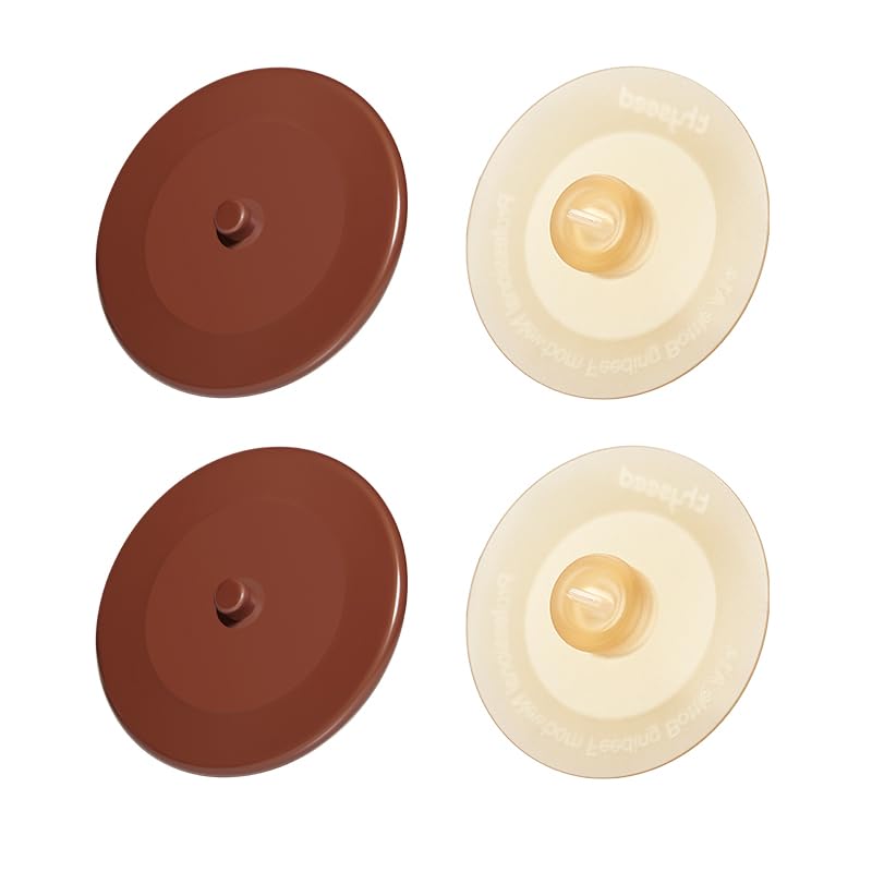 Thyseed Base Vent Set 2 Pack Compatible with Natural Anti-Colic Baby Bottle