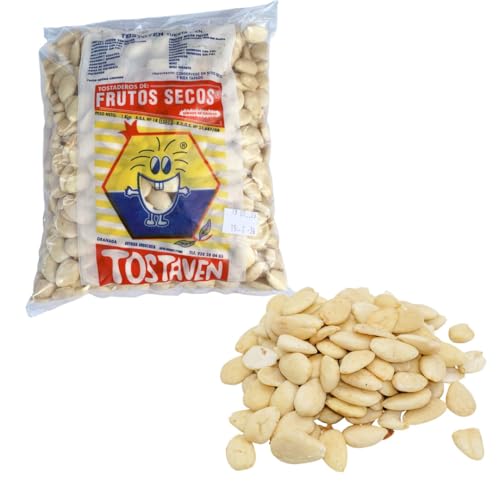 iChuches- Frutos secos crudos, tostados y fritos, fabrica local y producto de primera calidad (2 kg, Almendra Cruda Sin Piel)