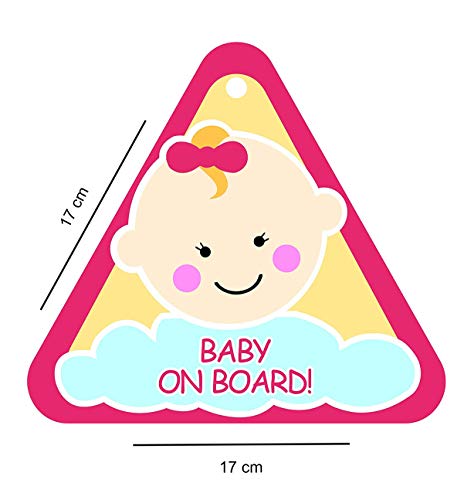 Image of Billy Bum Baby On Board (CLOUD RED)