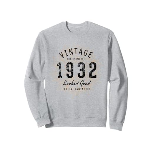 Vintage cumpleaños nacido en 1932 Sudadera