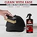 Combat Cleaner Ultimate Hat Cleaning Kit for All Types of Hats - Hat Cleaner with Brush and Deodorizer - Hat Stain Remover for Baseball Cap, Cowboy Hats and More