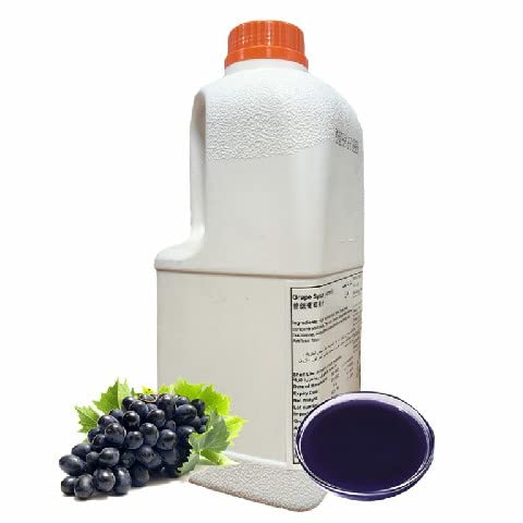 BOSTON COOLERSGrape Syrup Original 1.9 Ltr For Fruit Tea, Milk Tea, Smoothie And Boba Tea