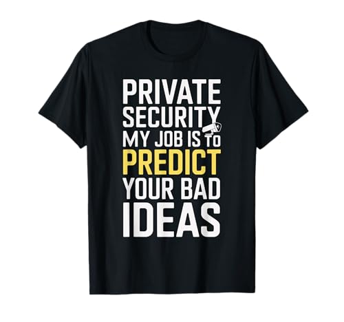 Equipo de protección VIP de guardaespaldas profesional de seguridad privada Camiseta