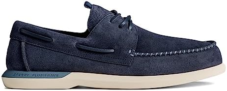 Sperry Men's Gold Cup Authentic Original PLUSHWAVE Boat Shoe, Navy, 11.5 | Image 1