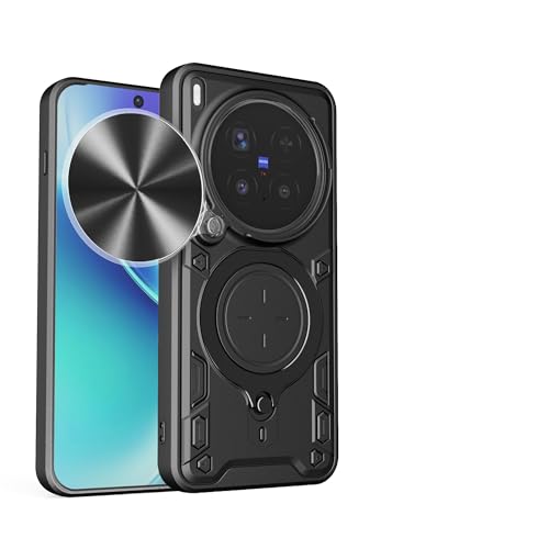 Elubugod Compatible with Vivo X300 Ultra Case Cover,with Slide Camera Lens Cover Compatible with Vivo X300 Ultra 5G V2547A V2547DA V2536A V2562 Cell Phone Protective Case Black