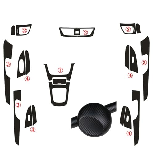 Autocollant carbone pour Nissan Sylphy B17 confort et style de conduite